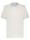 Brunello Cucinelli Cotton T-shirt Ice In White