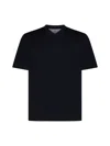 Brunello Cucinelli Brunello Cucinlli V-neck T-shirt In Navy