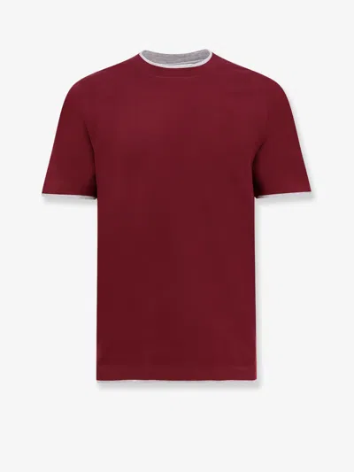 BRUNELLO CUCINELLI COTTON T-SHIRT