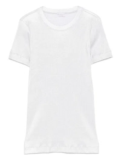 Brunello Cucinelli Cotton T-shirt In White