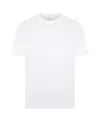 Brunello Cucinelli Men Cotton T-shirt In White