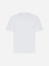 Brunello Cucinelli Classic Cotton T-shirt For Men In White