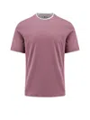 Brunello Cucinelli Man T-shirt Mauve Size 3xl Cotton
