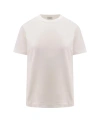 BRUNELLO CUCINELLI COTTON T-SHIRT WITH ICONIC JEWEL APPLICATION