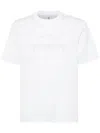 Brunello Cucinelli Eternal Balance Printed T-shirt In White