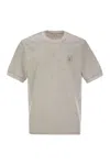 Brunello Cucinelli Men Cotton T-shirt With Printed Logo