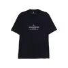 Brunello Cucinelli Cotton Crew Neck T-shirt With Graphic Print In Black