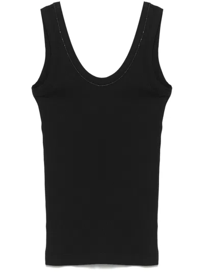 BRUNELLO CUCINELLI COTTON TANK TOP