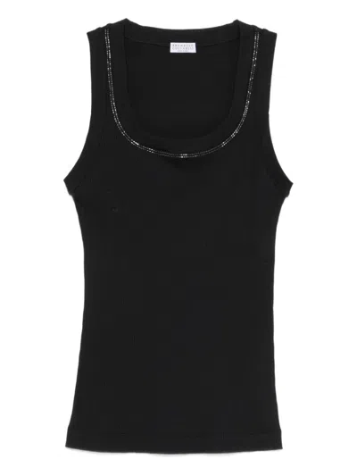 BRUNELLO CUCINELLI COTTON TANK TOP