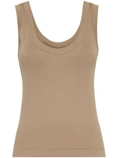 BRUNELLO CUCINELLI COTTON TANK TOP