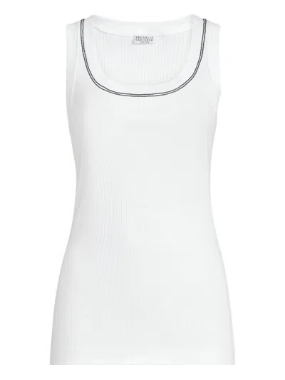 BRUNELLO CUCINELLI BRUNELLO CUCINELLI COTTON TANK TOP