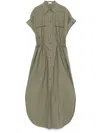Brunello Cucinelli Women Cotton Techno Chemisier Dress