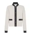 Brunello Cucinelli Button-fastening Panelled Sweatshirt In Sand