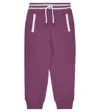 Brunello Cucinelli Cotton Terry Sweatpants In Red