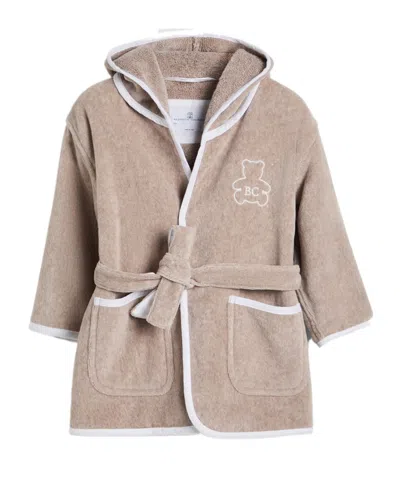 Brunello Cucinelli Kids' Cotton Terrycloth Bathrobe In Neutral
