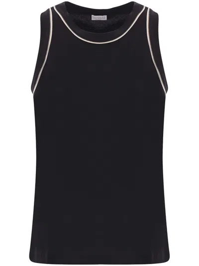 BRUNELLO CUCINELLI COTTON TOP