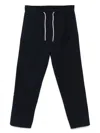 Brunello Cucinelli Elastic Waistband Casual Pants In Black