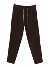 Brunello Cucinelli Corduroy Trousers With Back And Side Pockets In Brown