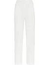 Brunello Cucinelli Jogginghose Aus Baumwolle In Weiss