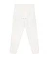 Brunello Cucinelli Cotton Track Pants In White