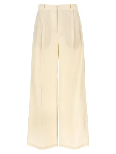 BRUNELLO CUCINELLI COTTON TROUSERS