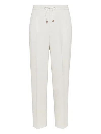 BRUNELLO CUCINELLI COTTON TROUSERS