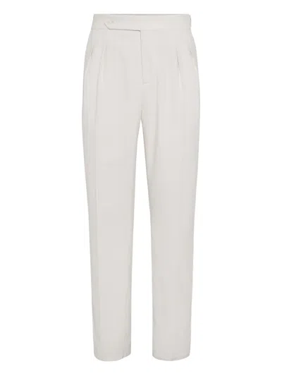 BRUNELLO CUCINELLI COTTON TROUSERS