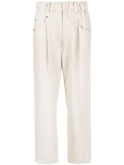 Brunello Cucinelli Cotton Trousers