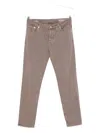 Brunello Cucinelli Straight-leg Jeans In Brown In Black