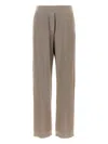 Brunello Cucinelli Ribbed Texture Trousers Elasticated Waistband