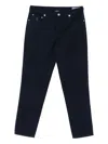 Brunello Cucinelli Men Cotton Trousers In Blue