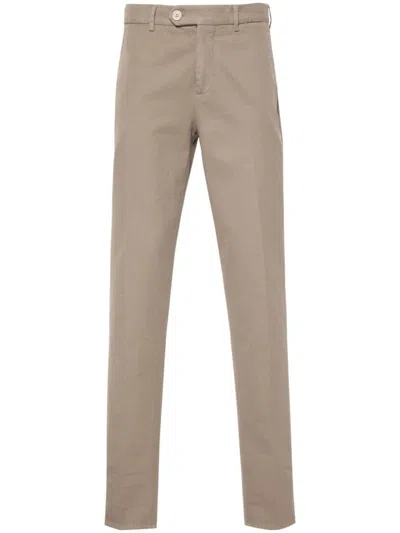 Brunello Cucinelli Dyed Pants In Brown