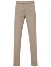 Brunello Cucinelli Slim-fit Trousers In Beige