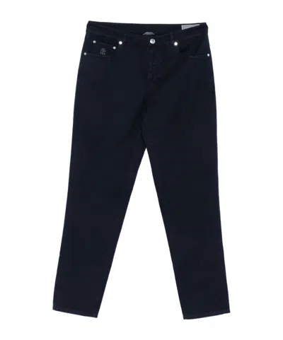 BRUNELLO CUCINELLI COTTON TROUSERS