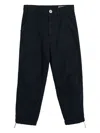Brunello Cucinelli Cotton Trousers In Blue