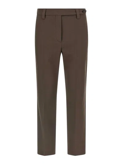 BRUNELLO CUCINELLI COTTON TROUSERS