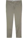 Brunello Cucinelli Belt-loop Casual Pants In Green