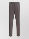 Brunello Cucinelli Cotton Trousers Monochrome Pattern