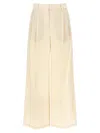 Brunello Cucinelli Trousers Cotton Elastic Waistband In Neutral