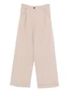 Brunello Cucinelli Cuffed-hem Trousers In Sand