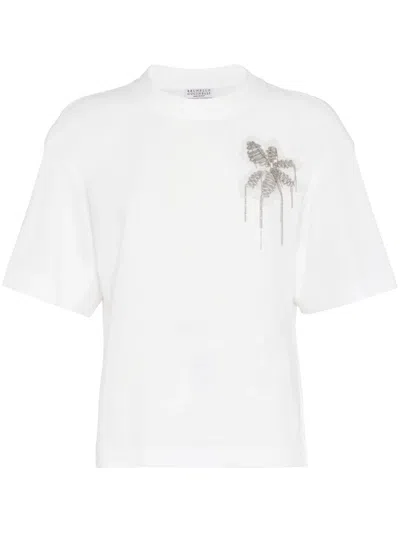 Brunello Cucinelli Cotton T-shirt In White