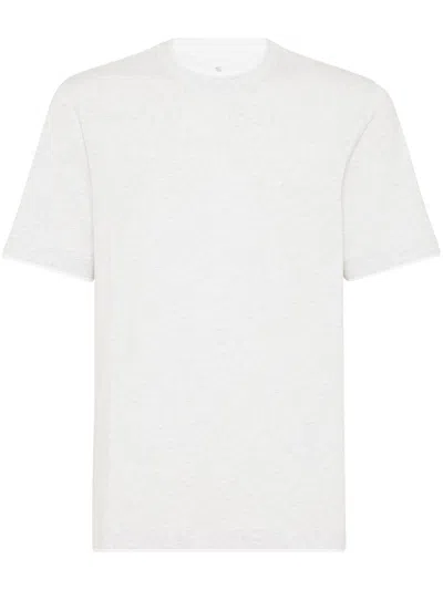 Brunello Cucinelli Cotton T-shirt In White