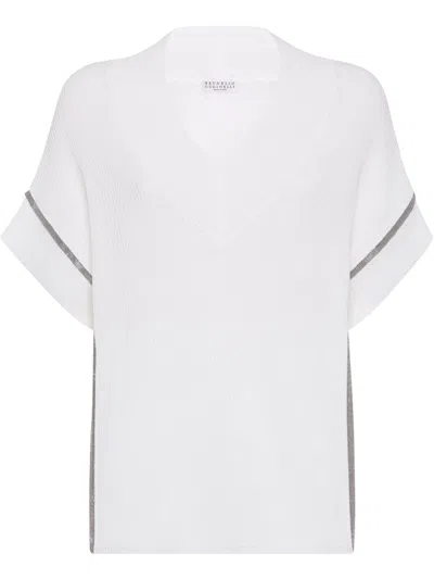 Brunello Cucinelli Sweaters In White