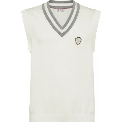 BRUNELLO CUCINELLI BRUNELLO CUCINELLI COTTON VEST