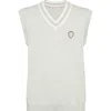 Brunello Cucinelli Cotton Vest In Fog