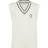 Brunello Cucinelli Cotton Sweater Vest In Panama