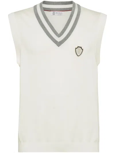 BRUNELLO CUCINELLI COTTON VEST