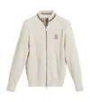 Brunello Cucinelli Ribbed-knit Cardigan In White