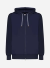 BRUNELLO CUCINELLI COTTON ZIP-UP HOODIE