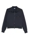 Brunello Cucinelli Cotton Zip Sweatshirt Chest Pocket
